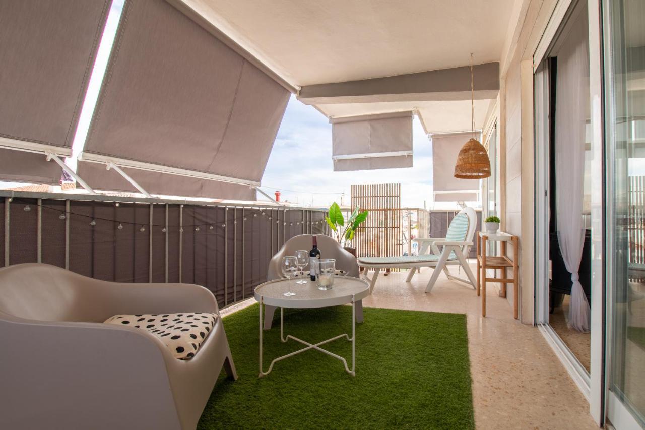 Super Apartamento A Un Paso Del Mar Oliva Kültér fotó